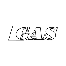 GAS Evo 6” Window Decal Set