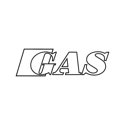 GAS Evo 6” Window Decal Set