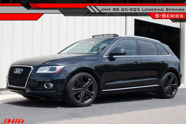 JHM Lowering Springs, S-Series 2"drop for Audi B8 (8R) Q5-SQ5