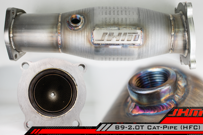 JHM 3" Cat-Pipe (HFC) for Audi B9 A4-A5-Allroad 2.0T