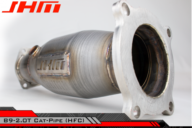 JHM 3" Cat-Pipe (HFC) for Audi B9 A4-A5-Allroad 2.0T