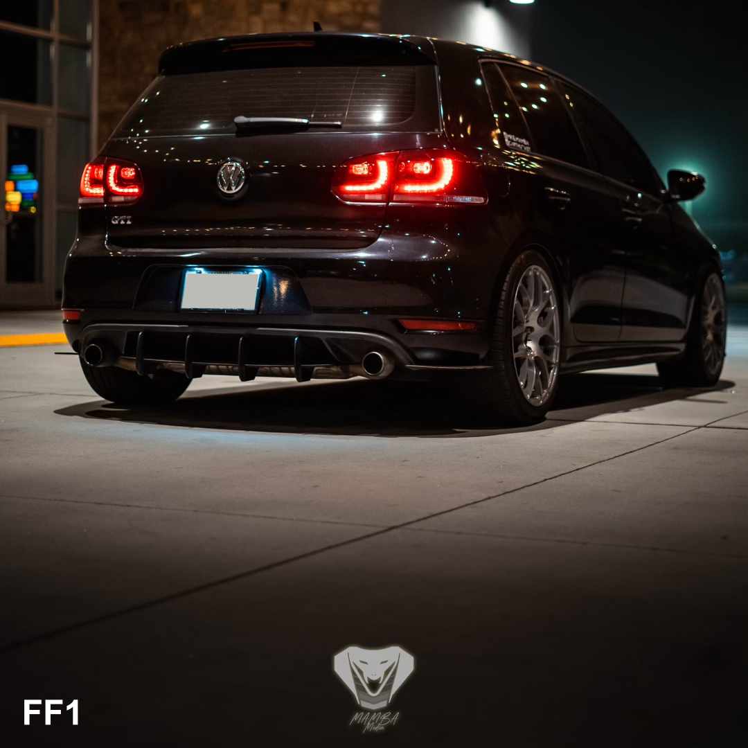 Rear Diffuser for MK6 GTI (2010-2014)