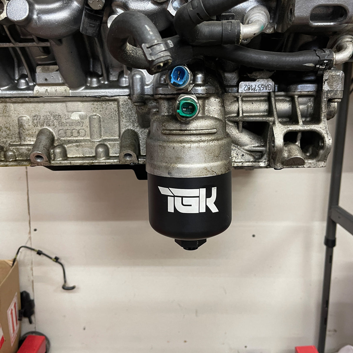 Billet Oil Filter Housing | Audi 4.0T | TGK Motorsport