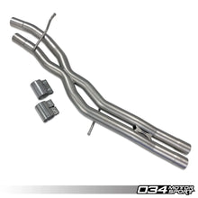 034 Res-X Resonator Delete and X-Pipe for Audi B9/B9.5 S4 3.0T
