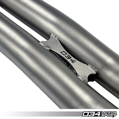 034 Res-X Resonator Delete and X-Pipe for Audi B9/B9.5 S4 3.0T
