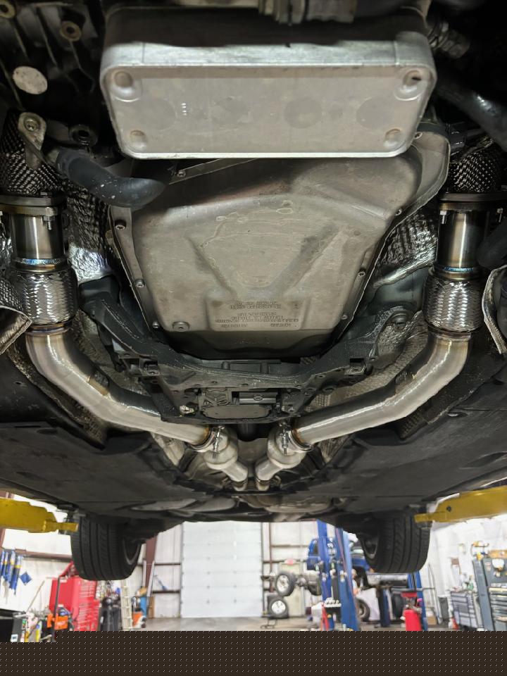 B8/B8.5/C7/C7.5/8R/8R.5 3.0T Non-Resonated Downpipes Version 2 V2 Non-Resonated | Audi B8/B8.5/C7/C7.5/8R/8R.5 S4, S5, A6, A7, Q5, SQ5 | Canadian Auto Performance