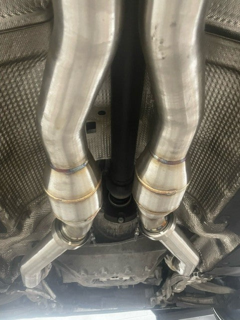 B8/B8.5/C7/C7.5/8R/8R.5 3.0T Resonated Downpipes Version 2 V2 | Audi B8/B8.5/C7/C7.5/8R/8R.5 S4, S5, A6, A7, Q5, SQ5 | Canadian Auto Performance