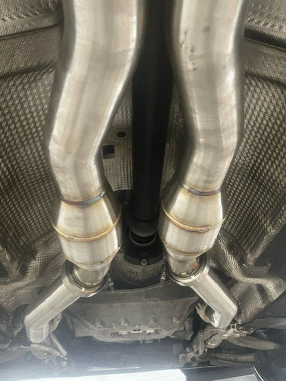 B8/B8.5/C7/C7.5/8R/8R.5 3.0T Resonated Downpipes Version 2 V2 | Audi B8/B8.5/C7/C7.5/8R/8R.5 S4, S5, A6, A7, Q5, SQ5 | Canadian Auto Performance