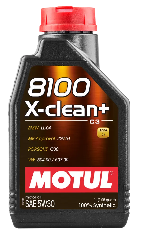 MOTUL 8100 X-CLEAN+ 5W-30 - 1L