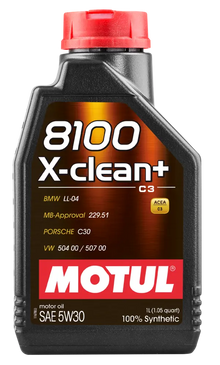 MOTUL 8100 X-CLEAN+ 5W-30 - 1L