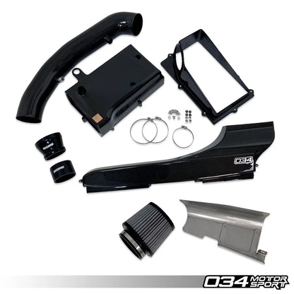034Motorsport X34 Carbon Fiber Open-Top 4" Intake Bundle for Audi 8S TTRS & 8V.5/8Y RS3
